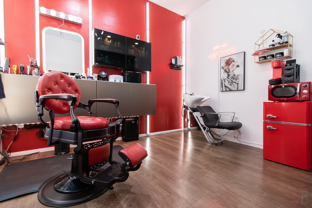 The location of your barber studio should be easily accessible and have convenient parking options.