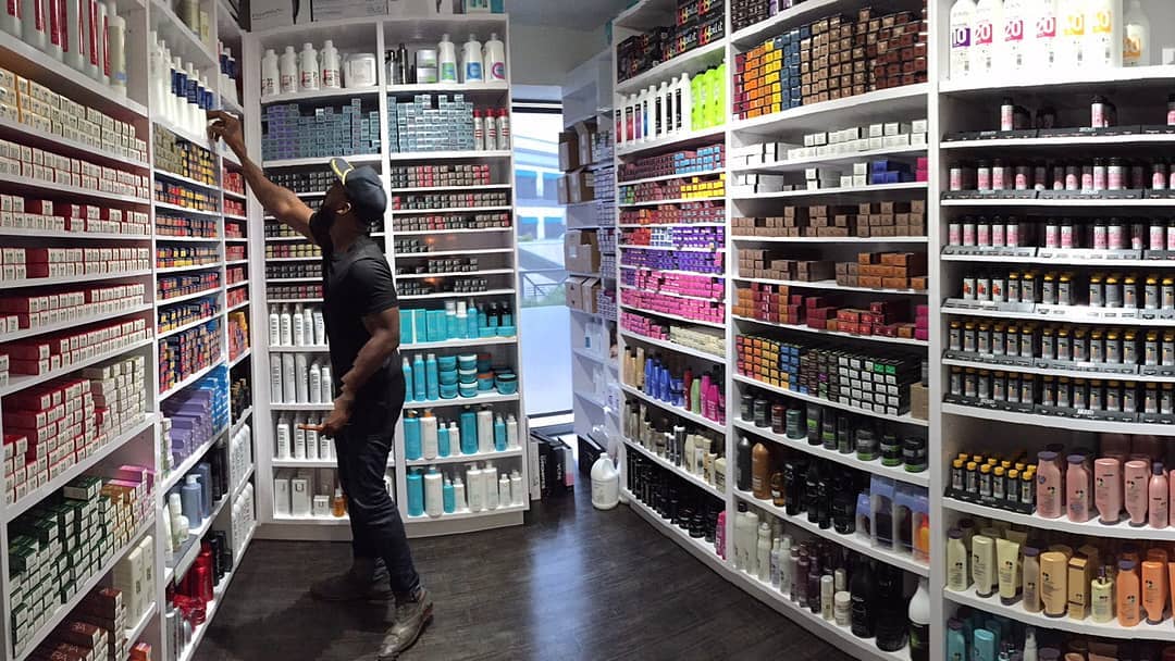 Nearly all of our locations have professional product and retail supplies available on-site.